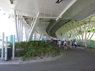 風の広場から水の広場へ