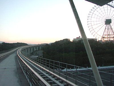 リニモ公園西駅から北方向