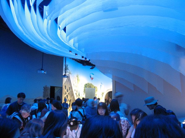 クウェート館内部