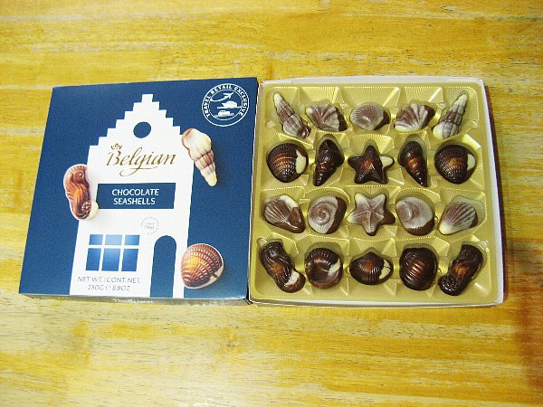 貝殻チョコレート