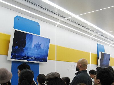 ガンダムパビリオン内部