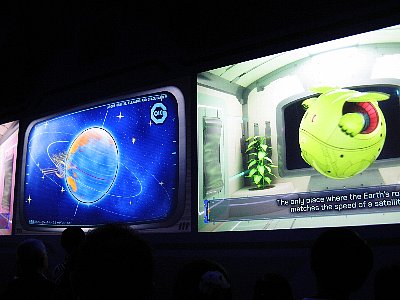 ガンダムパビリオン内部