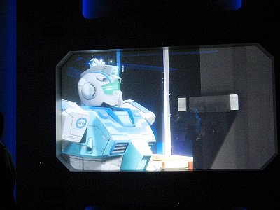 ガンダムパビリオン内部