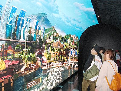 マレーシア館内部