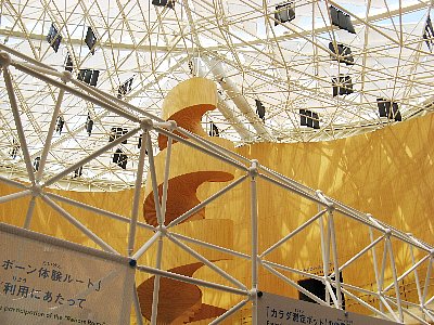 大阪ヘルスケアパビリオン内部