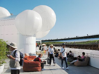ベルギー館屋上