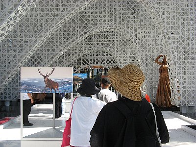 アゼルバイジャン館内部