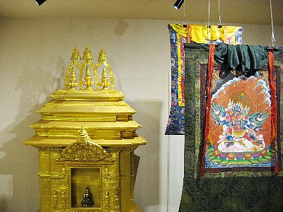 ネパール館内部
