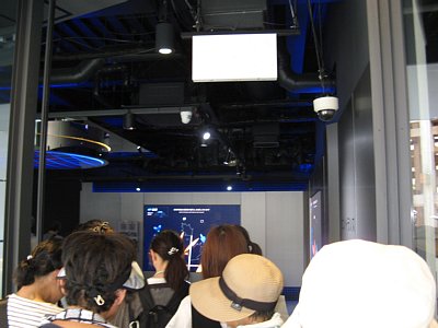 TECH WORLD内部