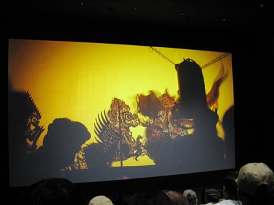 インドネシア館内部